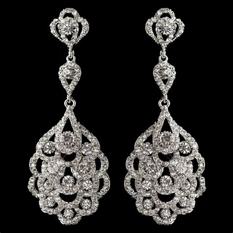 chanel rhinestone earrings|rhinestone chandelier earrings for sale.